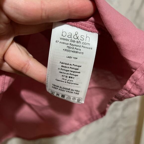 ba&sh Twiggy Cotton Ruffled Top - Picture 9 of 14